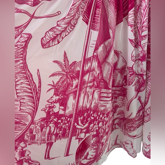 Bahari Bahamas - Off The Shoulder Tunic Dress - 2XL Roomy, A-Line Silhouette - Picture 8 of 9